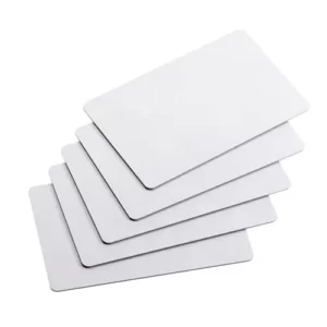 PVC Plain ID Cards for Inkjet Printers – (Aadhar Card, College ID, Pan card, etc) Set of 100 Cards 1 Box